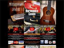 Tablet Screenshot of bushmanmusic.com